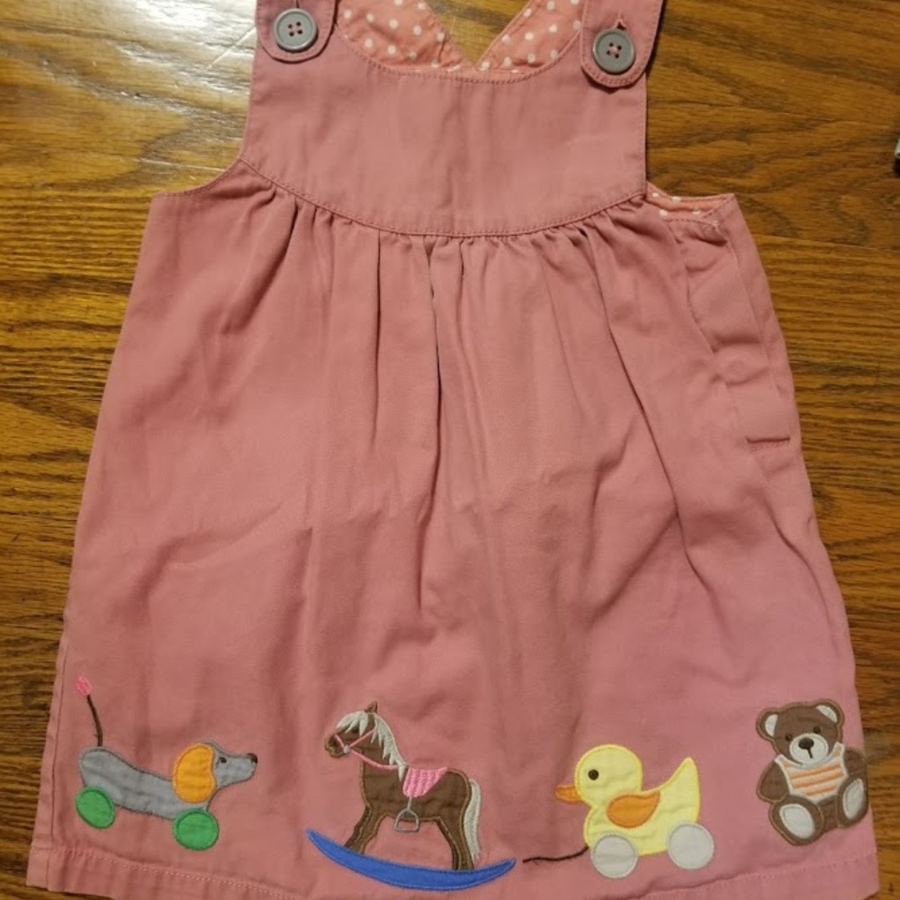 Mini Boden Nursery Pinafore Size 18-24mo